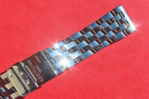 bracelet acier breitling 20mm